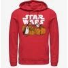 New 👏 Star Wars Episode VIII The Last Jedi Pumpkin Patch Porg Hoodie 👍 -Star Wars Clothing Sales 12633809 hi