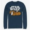 Budget 🛒 Star Wars Episode VIII The Last Jedi Pumpkin Patch Porg Long-Sleeve T-Shirt 🌟 -Star Wars Clothing Sales 12633860 hi