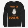 Discount 🎉 Star Wars Episode VIII The Last Jedi Trick Or Squeak Long-Sleeve T-Shirt 🎁 -Star Wars Clothing Sales 12633874 hi