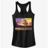 Cheap 💯 Star Wars The Mandalorian Colorful Mandalorian Landscape 👧 Girls Tank 👍 -Star Wars Clothing Sales 12721267 hi
