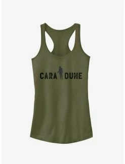 Promo 👍 Star Wars The Mandalorian Dune Shadow 👧 Girls Tank ✔️