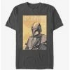 Coupon 🎁 Star Wars The Mandalorian Poster T-Shirt 👏 -Star Wars Clothing Sales 12721738 hi