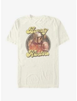 Best Sale 💯 Star Wars The Mandalorian Bounty Hunter Retro T-Shirt 🌟 -Star Wars Clothing Sales 12722092 hi