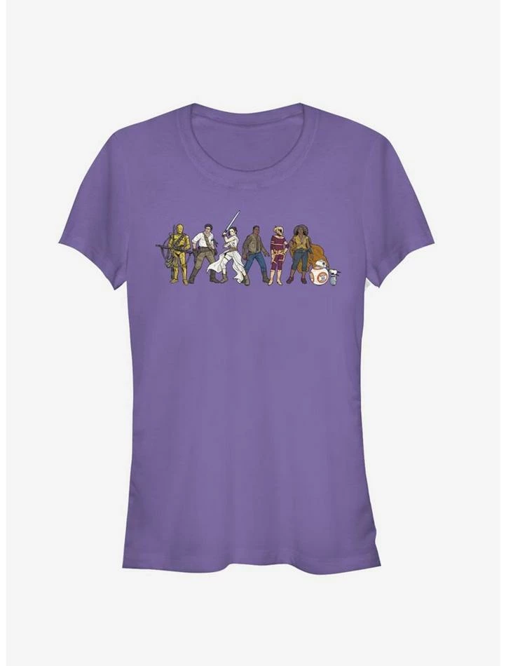 Cheap 🛒 Star Wars Episode IX The Rise Of Skywalker Resistance Line-Up 👧 Girls T-Shirt 🥰 3 Cheap 🛒 Star Wars Episode IX The Rise Of Skywalker Resistance Line-Up 👧 Girls T-Shirt 🥰