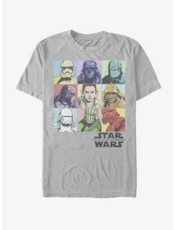 Budget 🎉 Star Wars Episode IX The Rise Of Skywalker Pastel Rey Boxes T-Shirt ⭐ -Star Wars Clothing Sales 12732830 hi 1
