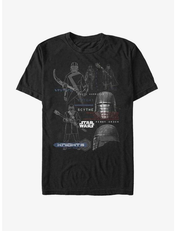 New 💯 Star Wars: The Rise of Skywalker Ren Maps T-Shirt ⌛ 3 New 💯 Star Wars: The Rise of Skywalker Ren Maps T-Shirt ⌛