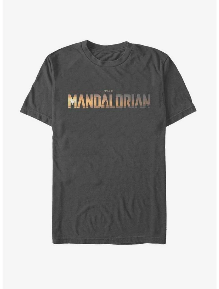 Hot Sale 😉 Star Wars The Mandalorian Logo T-Shirt 😉 5 Hot Sale 😉 Star Wars The Mandalorian Logo T-Shirt 😉 - Image 3