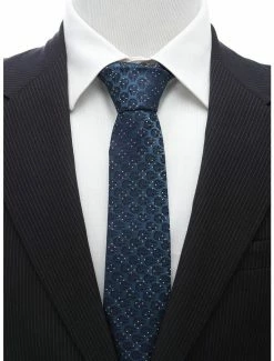 Hot Sale ❤️ Star Wars Millennium Falcon Dot Blue Tie 😀 -Star Wars Clothing Sales 12990593 av2