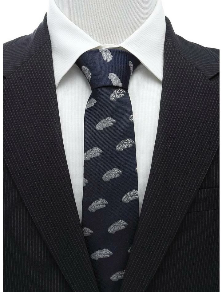Buy ๐ Star Wars Millennium Falcon Navy Tie ๐ฏ 6 Buy ๐ Star Wars Millennium Falcon Navy Tie ๐ฏ - Image 4