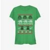 Discount ❤️ Star Wars Hoth Battle Ugly 🎄 Christmas Sweater 👧 Girls T-Shirt 👍 -Star Wars Clothing Sales 13001089 hi