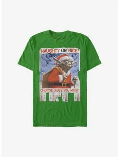 Top 10 🎁 Star Wars Naughty Or Nice Holiday T-Shirt 😍 -Star Wars Clothing Sales 13003316 hi 1