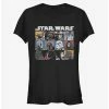 Top 10 💯 Star Wars Comic Strip Rectangle 👧 Girls T-Shirt 🎉 -Star Wars Clothing Sales 13014361 hi