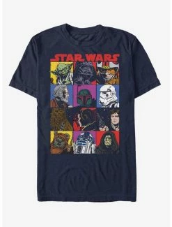 Best Pirce 💯 Star Wars Comic Strip T-Shirt 🎁 -Star Wars Clothing Sales 13015075 hi