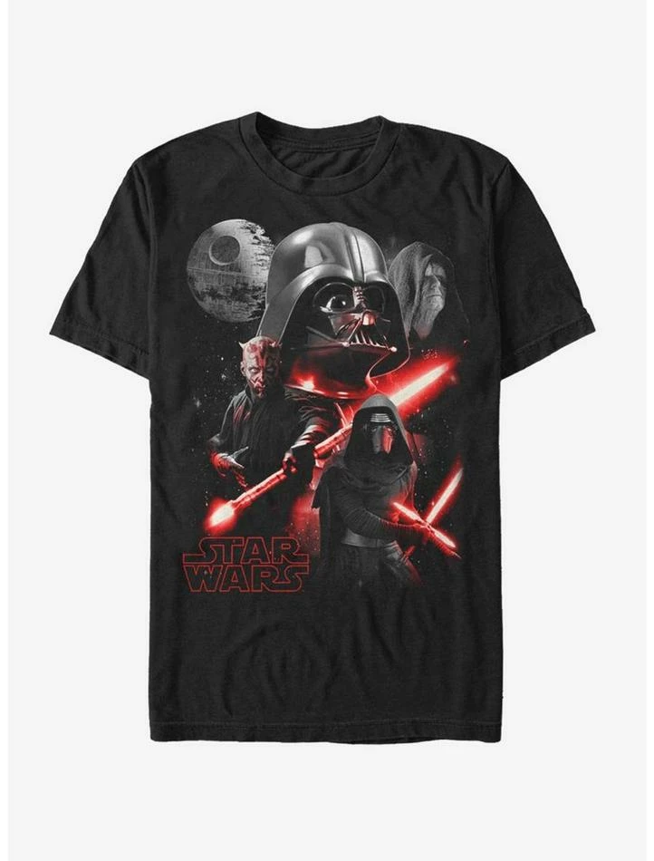 Outlet 🌟 Star Wars Poster Styles T-Shirt ⌛ 3 Outlet 🌟 Star Wars Poster Styles T-Shirt ⌛