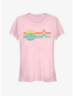 Coupon ❤️ Star Wars The Mandalorian Rainbow Child 👧 Girls T-Shirt ❤️