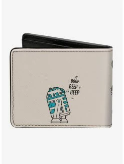 Deals ✨ Star Wars Chewbacca Carrying C-3PO, R2-D2 Bi-fold Wallet 🛒 -Star Wars Clothing Sales 13112297 av1