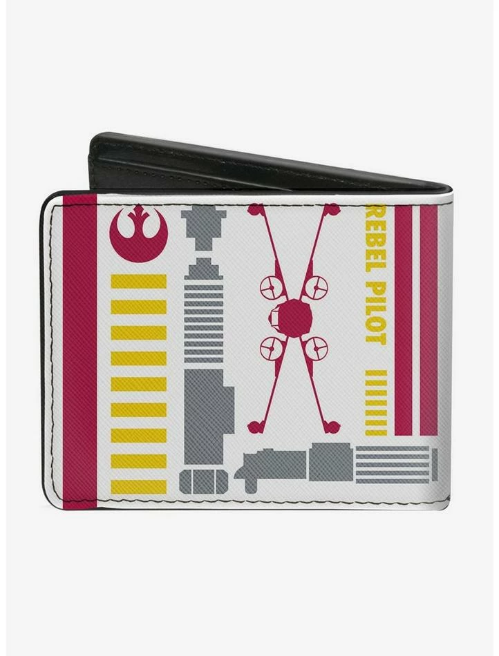 Deals ๐ Star Wars Rebel Alliance Insignia Rebel Pilot Lightsaber Bi-fold Wallet ๐ 4 Deals ๐ Star Wars Rebel Alliance Insignia Rebel Pilot Lightsaber Bi-fold Wallet ๐ - Image 2