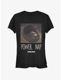 Promo ✔️ Star Wars The Mandalorian Power Nap 👧 Girls T-Shirt 🧨 -Star Wars Clothing Sales 13113872 hi 1