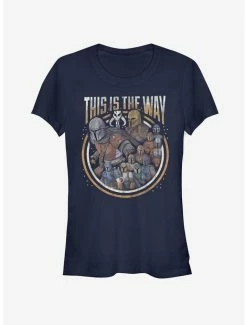 Best deal โ๏ธ Star Wars The Mandalorian This Is The Way Group ๐ง Girls T-Shirt ๐ฏ