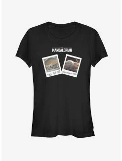 Flash Sale ❤️ The Mandalorian Travel Pics 👧 Girls T-Shirt 🧨 -Star Wars Clothing Sales 13114005 hi