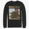 Buy 🎁 The Mandalorian Name Logo and The Child Long-Sleeve T-Shirt 👏 2 Buy 🎁 The Mandalorian Name Logo and The Child Long-Sleeve T-Shirt 👏 -Star Wars Clothing Sales 13114060 hi