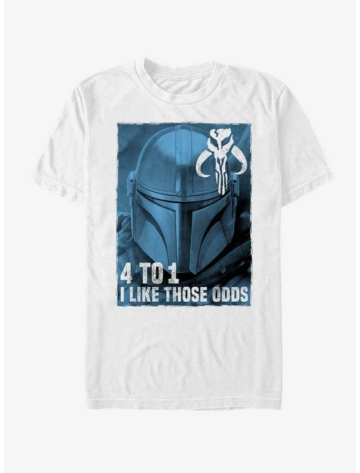 Flash Sale ✨ The Mandalorian Good Odds T-Shirt 😉 3 Flash Sale ✨ The Mandalorian Good Odds T-Shirt 😉