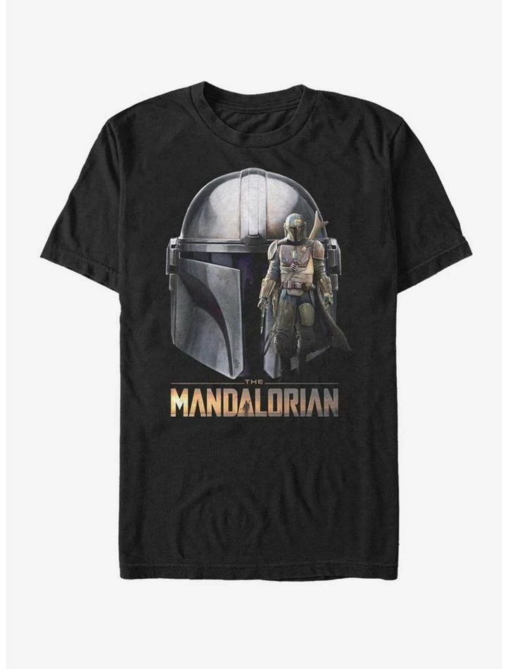 Best Sale ✨ The Mandalorian Mando Head T-Shirt ✔️ 4 Best Sale ✨ The Mandalorian Mando Head T-Shirt ✔️ - Image 2