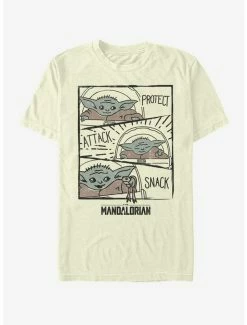 Hot Sale 🔔 Star Wars The Mandalorian The Child Doodle Panels T-Shirt ⌛ 7 Hot Sale 🔔 Star Wars The Mandalorian The Child Doodle Panels T-Shirt ⌛ -Star Wars Clothing Sales 13114454 hi