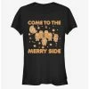 Buy 😀 Star Wars Gingerbread Come To The Merry Side 👧 Girls T-Shirt ⌛ -Star Wars Clothing Sales 13119806 hi