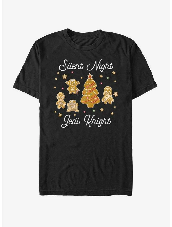 Top 10 💯 Star Wars Silent Night Jedi Knight Gingerbread T-Shirt 😉 3 Top 10 💯 Star Wars Silent Night Jedi Knight Gingerbread T-Shirt 😉