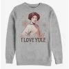Cheap 💯 Star Wars Princess Leia I Love Yule Crew Sweatshirt 😀 -Star Wars Clothing Sales 13121188 hi