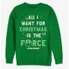 Buy 🎉 Star Wars Want The Force ❄ Christmas Crew Sweatshirt ✔️ -Star Wars Clothing Sales 13121251 hi