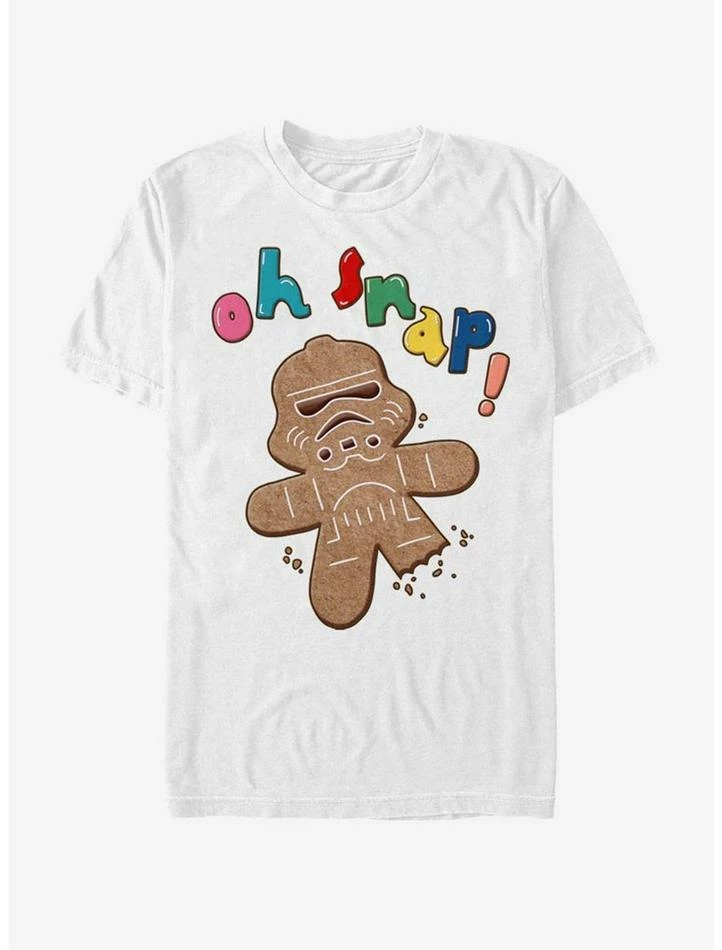Cheapest 🔥 Star Wars Storm Trooper Gingerbread Gingersnap T-Shirt 👏 3 Cheapest 🔥 Star Wars Storm Trooper Gingerbread Gingersnap T-Shirt 👏