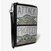 Brand new ๐ Star Wars The Mandalorian The Child Attack Protect Zip Around Wallet โ๏ธ 2 Brand new ๐ Star Wars The Mandalorian The Child Attack Protect Zip Around Wallet โ๏ธ -Star Wars Clothing Sales 13235064 hi