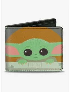 Deals โ Star Wars The Mandalorian The Child Carriage Bi-fold Wallet โค๏ธ