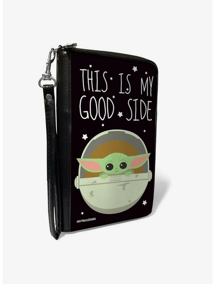 Buy ❤️ Star Wars The Mandalorian The Child This is My Good Side Zip Around Wallet ❤️ 3 Buy ❤️ Star Wars The Mandalorian The Child This is My Good Side Zip Around Wallet ❤️