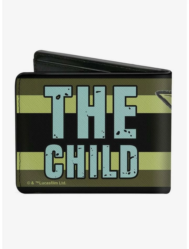 Outlet โ๏ธ Star Wars The Mandalorian The Child Impression Stripe Bi-fold Wallet ๐ 4 Outlet โ๏ธ Star Wars The Mandalorian The Child Impression Stripe Bi-fold Wallet ๐ - Image 2