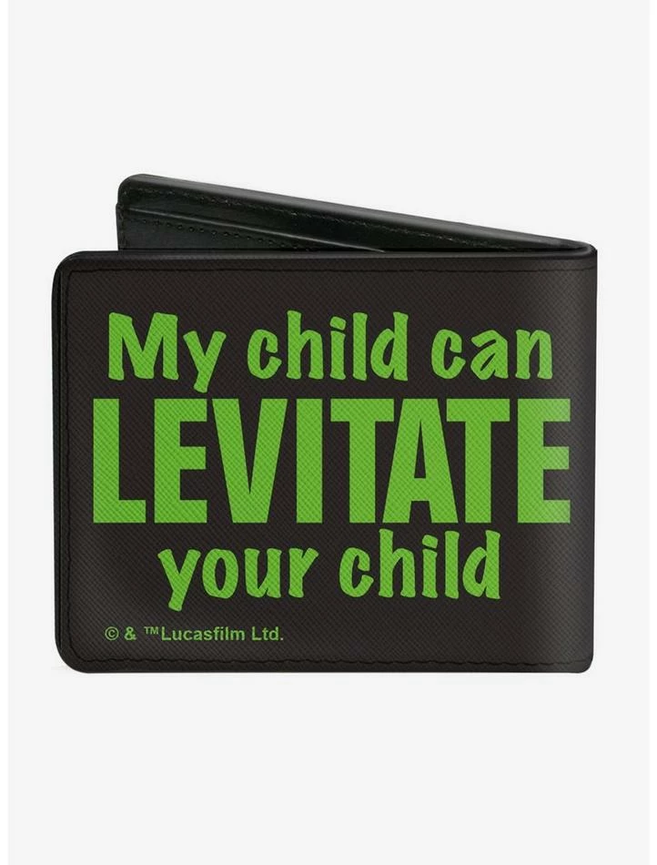 Promo ๐ Star Wars The Mandalorian My Child Can Levitate Bi-fold Wallet ๐ฏ 4 Promo ๐ Star Wars The Mandalorian My Child Can Levitate Bi-fold Wallet ๐ฏ - Image 2