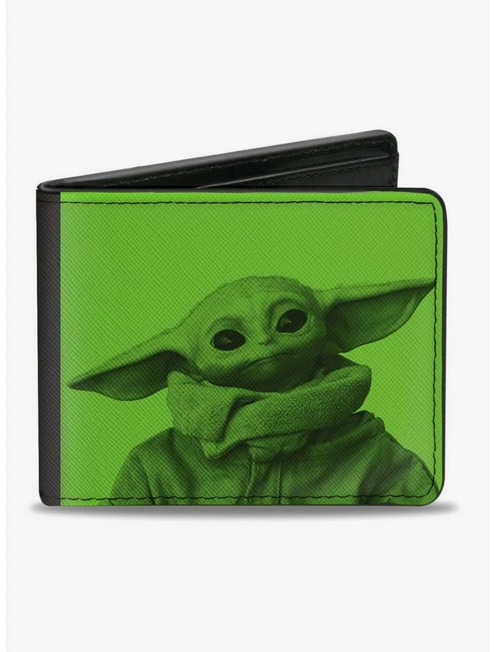 Promo ๐ Star Wars The Mandalorian My Child Can Levitate Bi-fold Wallet ๐ฏ 3 Promo ๐ Star Wars The Mandalorian My Child Can Levitate Bi-fold Wallet ๐ฏ