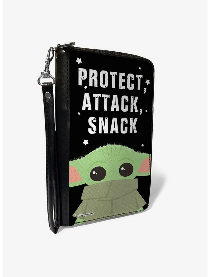Flash Sale โ Star Wars The Mandalorian The Child Protect Attack Snack Zip-Around Wallet ๐ฅ 3 Flash Sale โ Star Wars The Mandalorian The Child Protect Attack Snack Zip-Around Wallet ๐ฅ