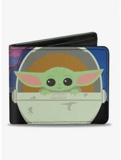 Wholesale 🎉 Star Wars The Mandalorian The Child This is the Way Bifold Wallet 🔥