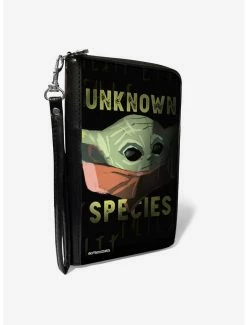 Wholesale 💯 Star Wars The Mandalorian The Child Unknown Species Zip-Around Wallet 👍