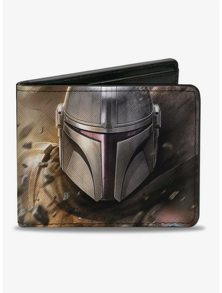 Buy ๐ Star Wars The Mandalorian Bounty Hunter Bifold Wallet ๐ 3 Buy ๐ Star Wars The Mandalorian Bounty Hunter Bifold Wallet ๐