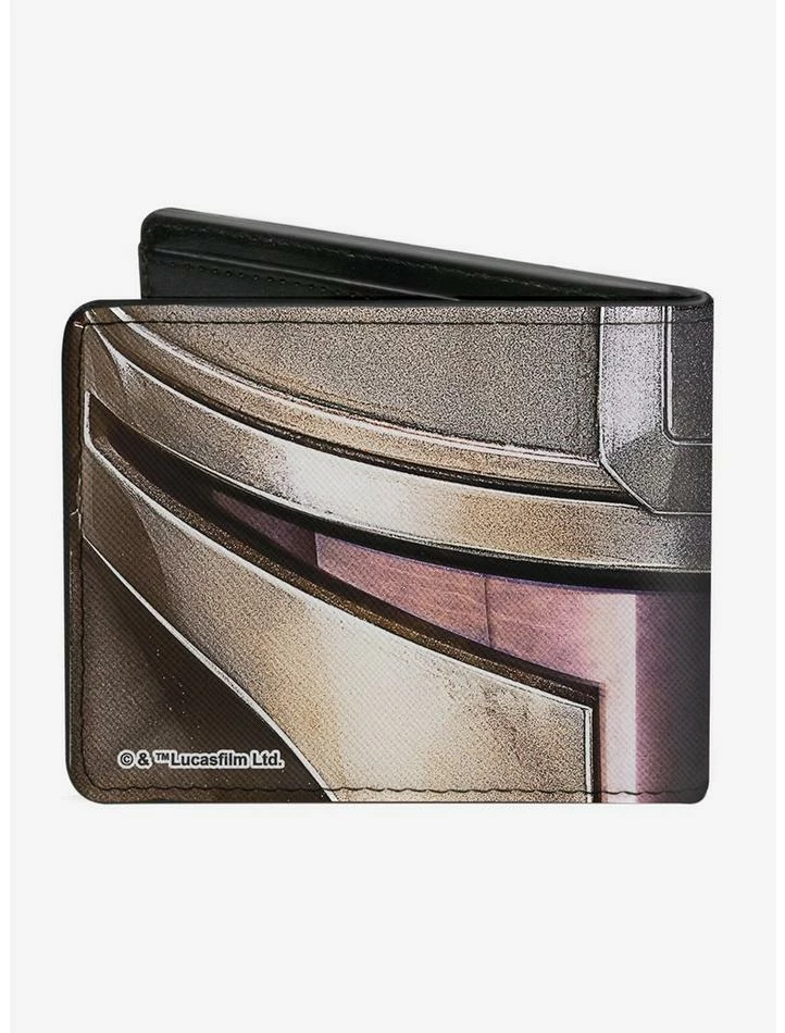 Buy ๐ Star Wars The Mandalorian Face Close Up Bi-fold Wallet ๐คฉ 4 Buy ๐ Star Wars The Mandalorian Face Close Up Bi-fold Wallet ๐คฉ - Image 2