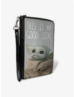 Best reviews of 🥰 Star Wars The Mandalorian This Is My Good Side Zip-Around Wallet 🥰