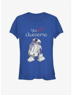 Best Sale 🤩 Star Wars You R2-D2 Awesome 👧 Girls T-Shirt ✨ -Star Wars Clothing Sales 13262837 hi 1