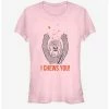 Budget ⭐ Star Wars I Chews You 👧 Girls T-Shirt 🧨