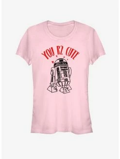 Cheapest 💯 Star Wars You R2 Cute 👧 Girls T-Shirt 🔥
