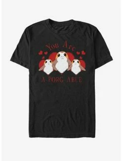Budget 🔔 Star Wars A-Porg-Able T-Shirt ✔️ -Star Wars Clothing Sales 13263505 hi