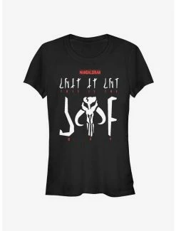 Brand new 🔔 Star Wars The Mandalorian This Is The Way Mando'a Encryption 👧 Girls T-Shirt 🛒 -Star Wars Clothing Sales 13316206 hi 1